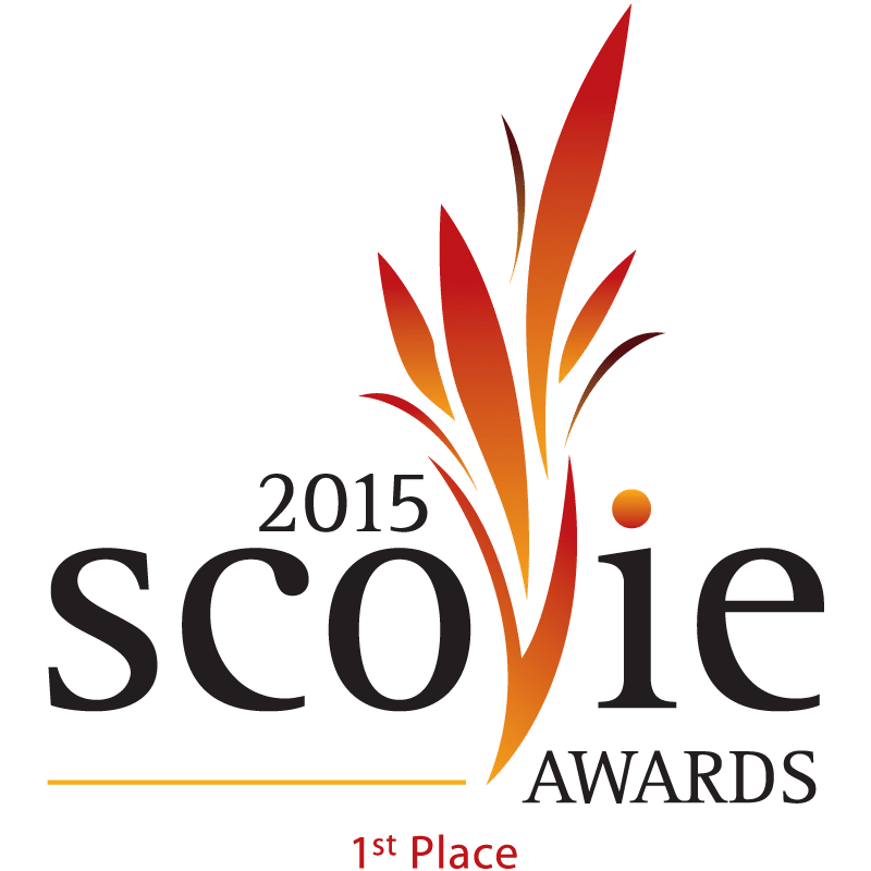 Scovie Awards 2015 1st Place logo
