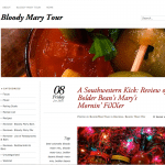 Web screen shot of BloodyMaryTour.org Review