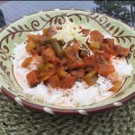 Photo of Spicy Asian stir fry recipe with bloody mary mix