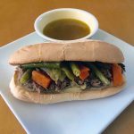 Italian beef sandwich with Bolder MixUp